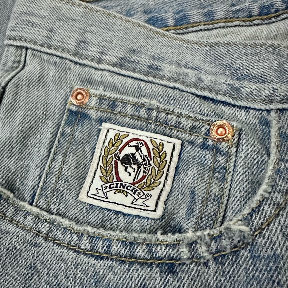 🇺🇸 CINCH Rocky Mountain Clothing 100% Cotton Men’s Denim Jeans - Picture 3 of 5